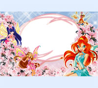  Рамка для фото Winx Club. Фея Винкс Блум