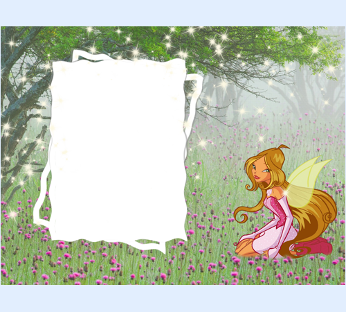  Рамка для фотографий Winx. Флора